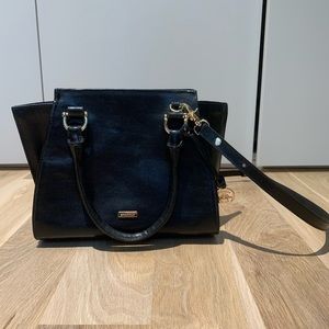 Brahmin Mini Priscilla in Black Topsail